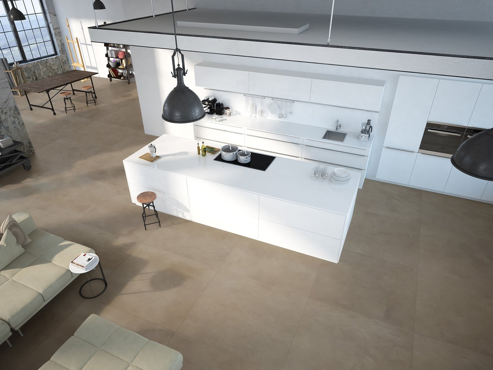 Porcelanato Barcelona Bloc Acetinado 84x84 (cod22169) - Imagem 2