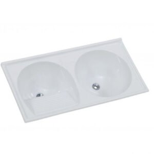 Tanque Sintético Duplo Gelo 138x69cm (cod5739)